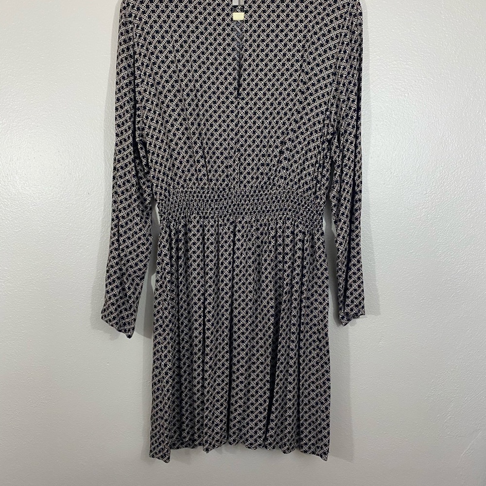 H&M Black pattered dress NWT